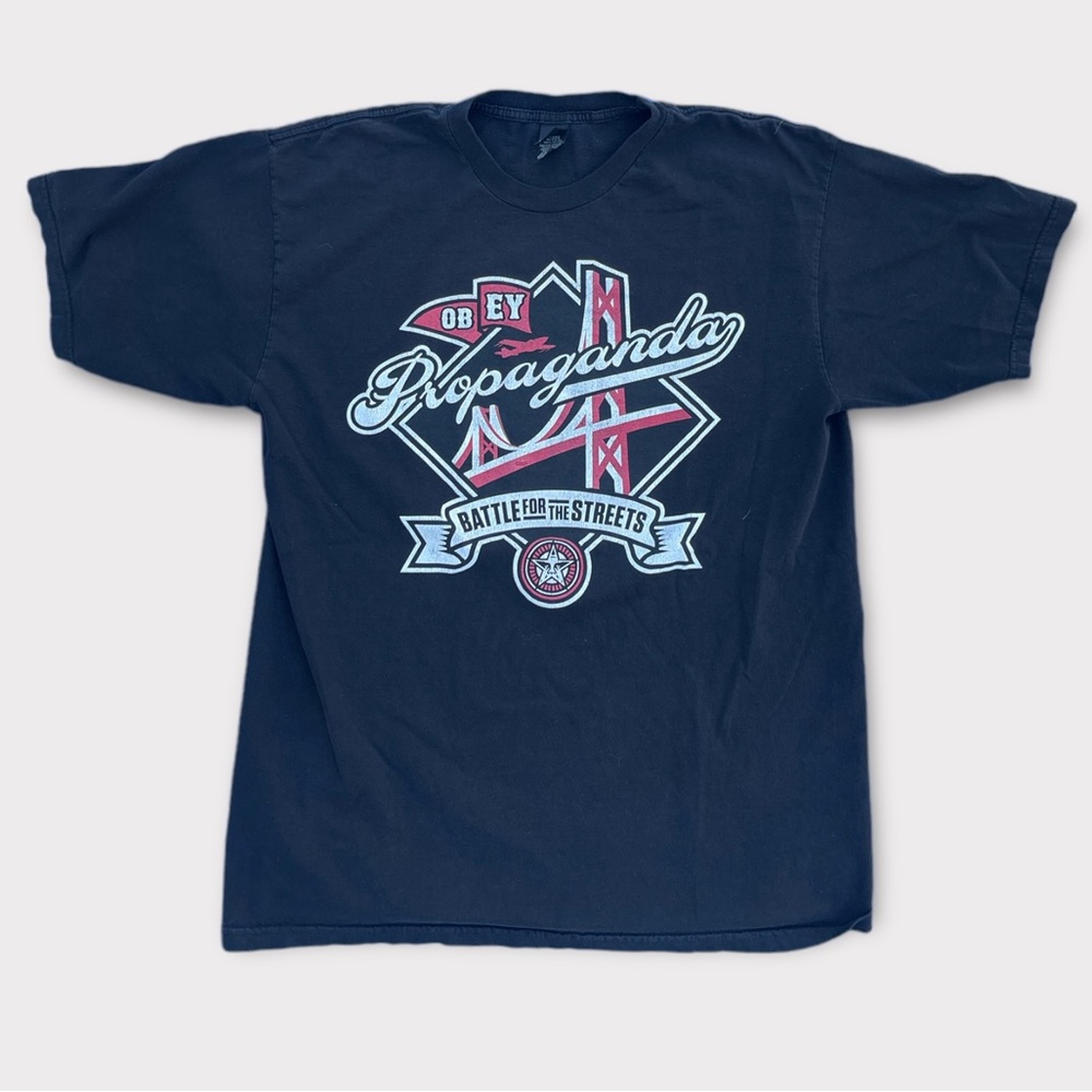 OBEY Propaganda Battle For The Streets Shirt (Size L)